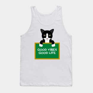 Advice Cat - Good Vibes Good Life Tank Top